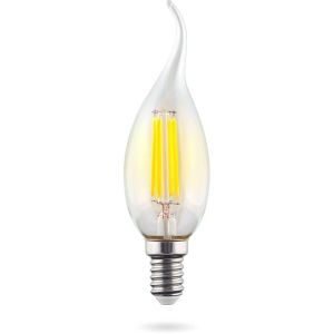 Лампа светодиодная Voltega E14 9W 2800K прозрачная VG10-CW35E14warm9W-F 7132
