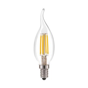 Лампа светодиодная филаментная диммируемая Elektrostandard E14 5W 4200K прозрачная 4690389173929